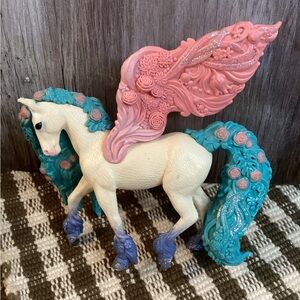 Schleich Bayala Flower Pegasus Collectible Toy Figure Fantasy Play Pretend